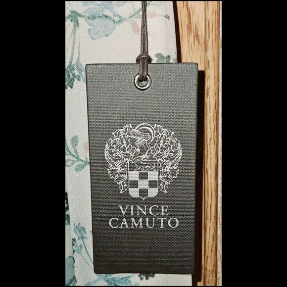 VINCE CAMUTO Plus Size Dandelion Floral Tiered Lined Maxi Skirt 1X - Picture 13 of 16